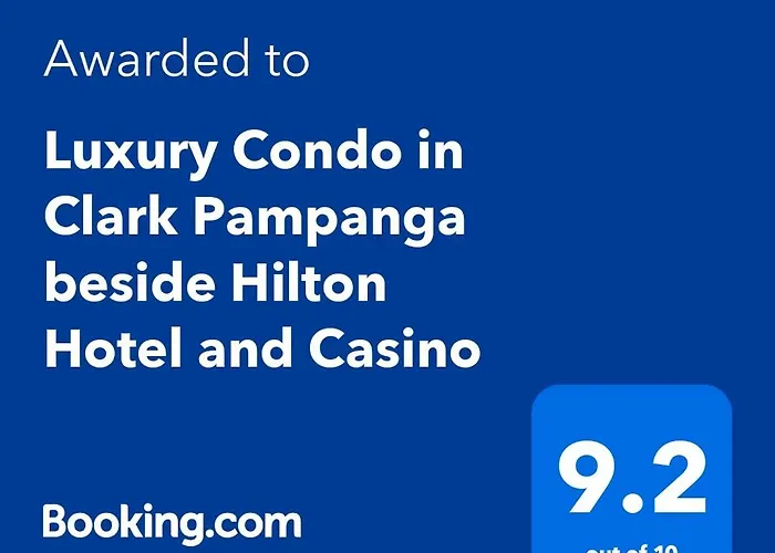 Luxury Condo In Clark Pampanga Beside Hilton Hotel And Casino